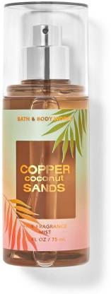 BATH & BODY WORKS COPPER COCONUT SANDS Body Mist  -  For Men & Women