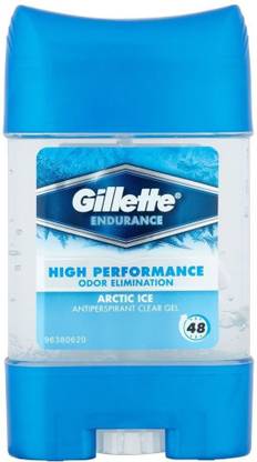 Gillette Endurance Antiperspirant Arctic Ice Deo Stick - 70 ml Deodorant Gel  -  For Men