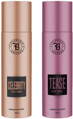 Fragrance & Beyond Tease, Celebrity Body for Deodorant Spray  -  For Women