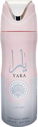 Lattafa YARA PERFUMED DEODORANT BODY SPRAY 200ML Body Spray  -  For Women