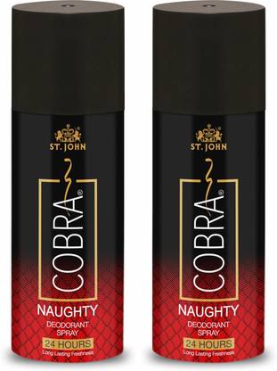 ST-JOHN Cobra Deo Naughty Long-Lasting Fragrance Deodorant Spray Deodorant Spray  -  For Men & Women