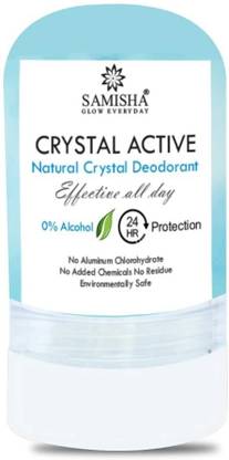 Samisha Crystal Deodrant Deodorant Roll-on  -  For Men & Women