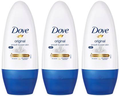 DOVE Original 48H Odour Protection Deodorant Roll-on  -  For Women