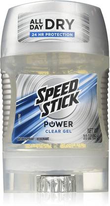 SPEED STICK Power Clear Gel Deodorant Stick - 85 g Deodorant Gel  -  For Men