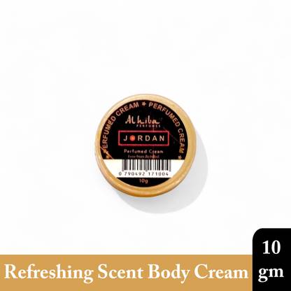 Al Hiba Jordan Premium Long Lasting Body Perfumed Cream - Pack Of 1 (10gm) Deodorant Cream  -  For Men & Women