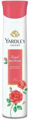 Yardley London Red Roses Deodorant Spray  -  For Men & Women