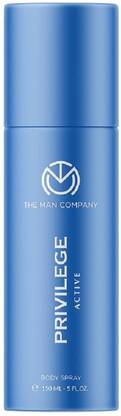 The Man COMPANY Privilege Active Long Lasting Deodorant 150 ML Body Spray – For Men & Women  (150 ml) at Rs. 2