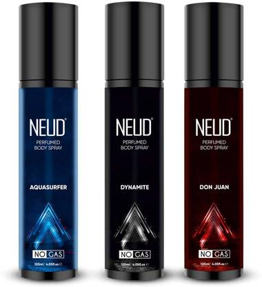 NEUD 3-in-1 Perfumed Body Sprays Body Spray  -  For Men