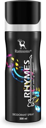 RAMSONS RHYMES Musical Notes of Fragrance Deodorant Spray  -  For Men & Women