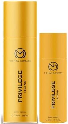 THE MAN COMPANY Legnd Deodorant Combo (150ml + 40ml) for Men | Long Lasting Body Sprays