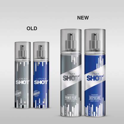 LAYER'R shot Deodorant Spray  -  For Men & Women