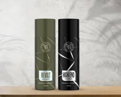 Fragrance & Beyond High End, Revolt Body for Deodorant Spray  -  For Men