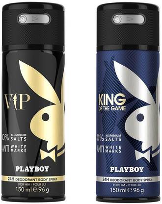 PLAYBOY VIP+King Deodorant Spray  -  For Men