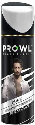 PROWL DEO By Tiger Shroff Pure Deo 200ml*1 Perfume Body Spray  -  For Men