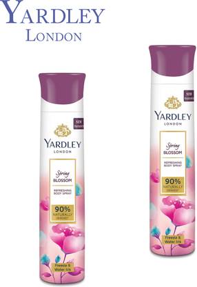 Yardley London SPRING BLOSSOM DEODORANT 150ML(S.K41) Body Spray  -  For Women