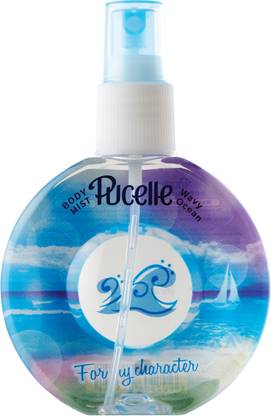 PUCELLE Wavy Ocean Spray | Long Lasting Fragrance | Body Mist  -  For Women