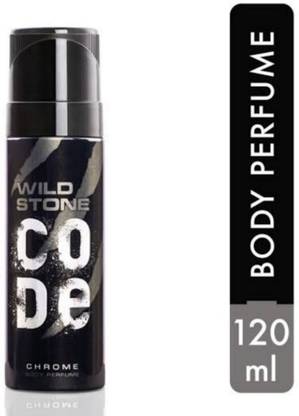 Wild Stone Code Chrome Body Spray - For Men