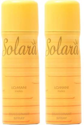 LOMANI SOLARA DEO COMBO Deodorant Spray  -  For Women