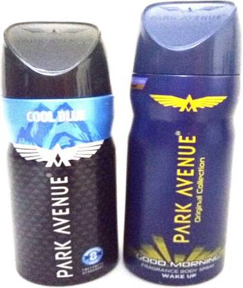 PARK AVENUE COOL BLUE AND GOOD MORNING Deodorant Spray  -  For Men