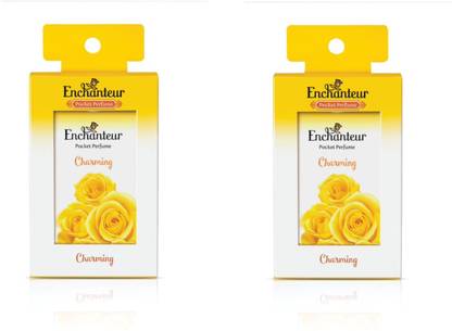 Enchanteur Pocket Perfume - Charming set of 2 Pocket Perfume  -  For Men & Women