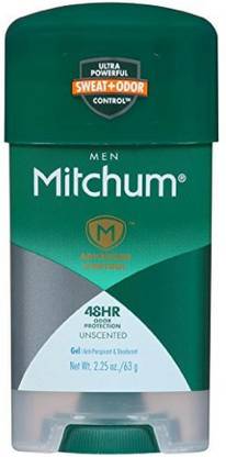 MITCHUM Clear Gel Anti-Perspirant & Deodorant, Unscented for Men Deodorant Gel  -  For Men