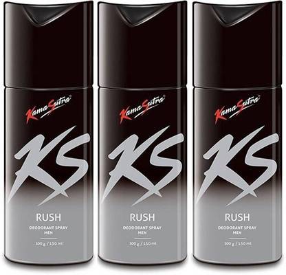 Kamasutra KS Rush Rush Rush Deodorant Spray  -  For Men