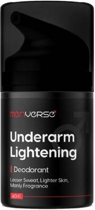 menverse Underarm lightening deodorant for Mens with Kojic acid with manly fragrance Deodorant Cream  -  For Men