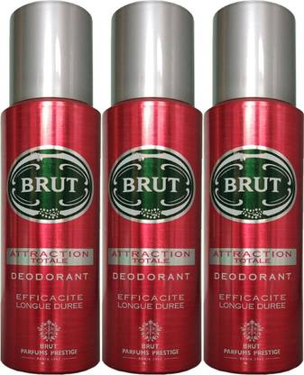 BRUT Attraction Deodorant Spray  -  For Men