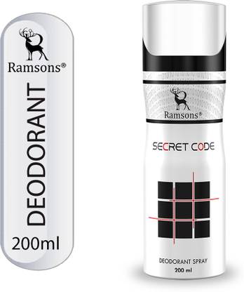 RAMSONS SecretCode Deodorant Spray  -  For Men