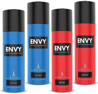 ENVY 1000 NITRO+SPEED PERFUME DEODORANT SPRAY 120MLX4 Deodorant Spray  -  For Men