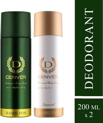 DENVER Hamilton & Imperial Combo Deodorant Spray  -  For Men