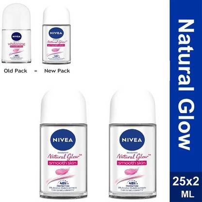 NIVEA Whitening Smooth Skin 48h Deodorant Roll On Deodorant Roll-on  -  For Women