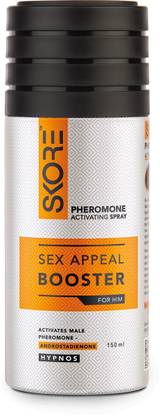 SKORE Pheromone Activating Hypnos Deodorant Spray  -  For Men