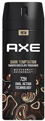 AXE DARK TEMPTATION LONG LASTING BODY SPRAY 150 ML X 1 NEW Deodorant Spray  -  For Men & Women