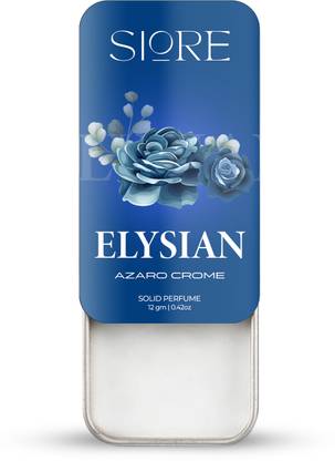 SIORE AMITABH Azaro Crome Alcohol Free Solid Perfume Long-Lasting Strong Cologne Deodorant Cream  -  For Men & Women