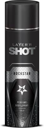 LAYER'R Shot - Rockstar Body Spray  -  For Men