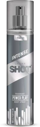 LAYER'R Shot Power Play Long Lasting Fragrance Body Spray  -  For Men