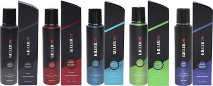 KILLER Pack of Deodrant Deodorant Spray  -  For Men