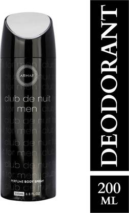 ARMAF CLUB DE NUIT MEN DEO 200 ML Body Spray  -  For Men