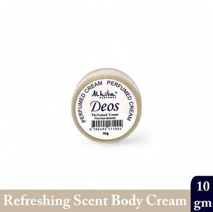 Al Hiba Deos Premium Long Lasting Body Perfumed Cream - Pack Of 1 (10gm) Deodorant Cream  -  For Men & Women