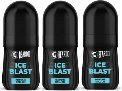BEARDO Ice Blast Perfume Roll On | Long Lasting Fresh | Menthol, Musk & Woody Deodorant Roll-on  -  For Men & Women