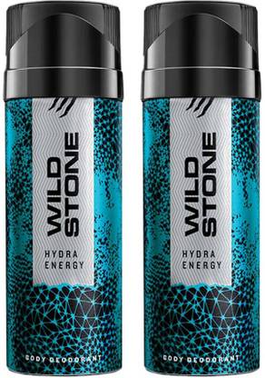 Wild Stone HYDRA ENERGY ( PACK OF 2) Deodorant Spray  -  For Men