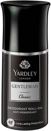Yardley London Gentleman Classic With 48H Long Lasting Scent Deodorant Roll-on  -  For Men