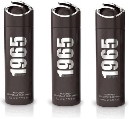 Frsh By Salman Khan 1965 Perfume Deodrant 200ml*3 (600ml, pack of 3) Perfume Body Spray  -  For Men & Women