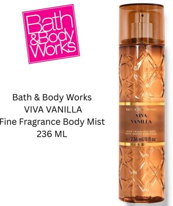 BATH & BODY WORKS Viva Vanilla Fine Fragrance Mist Body Mist  -  For Women