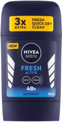 NIVEA Fresh Active Deodrant stick Deodorant Stick  -  For Men