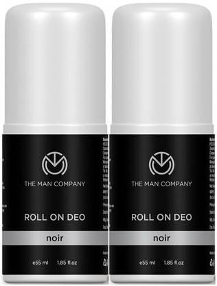 THE MAN COMPANY NOIR Deo Roll On for Men 55ml, Pack of 2 Deodorant Roll-on  -  For Men