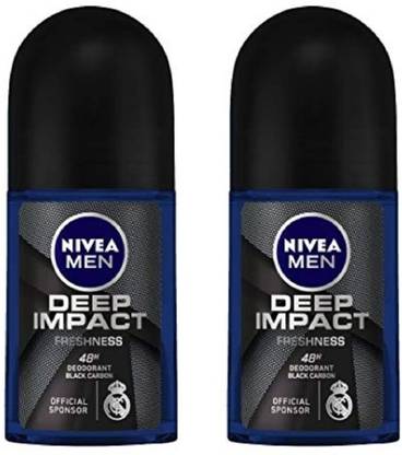 NIVEA Men Deep ImpactDeodorant Roll-on - For Men Deodor... Deodorant Roll-on  -  For Men & Women
