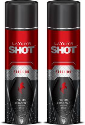 LAYER'R Shot Stallion Deodorant Spray  -  For Men