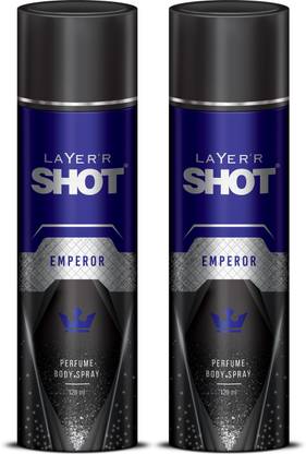 LAYER'R Shot Emperor Deodorant Spray  -  For Men